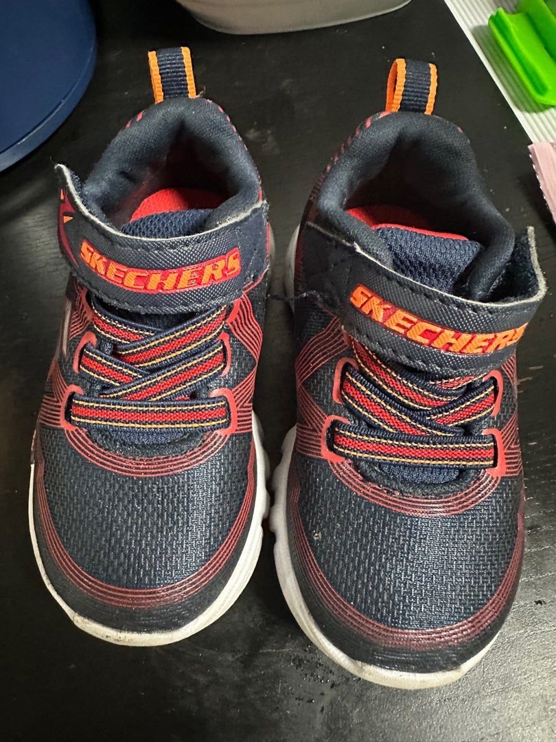 Kids Skechers Flex Glow Light Up Shoes