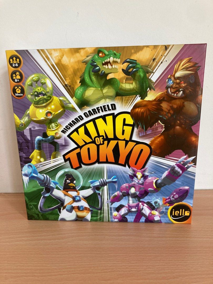 King of Tokyo + Power Up expansion, Hobbies & Toys, Toys & Games on Carousell
