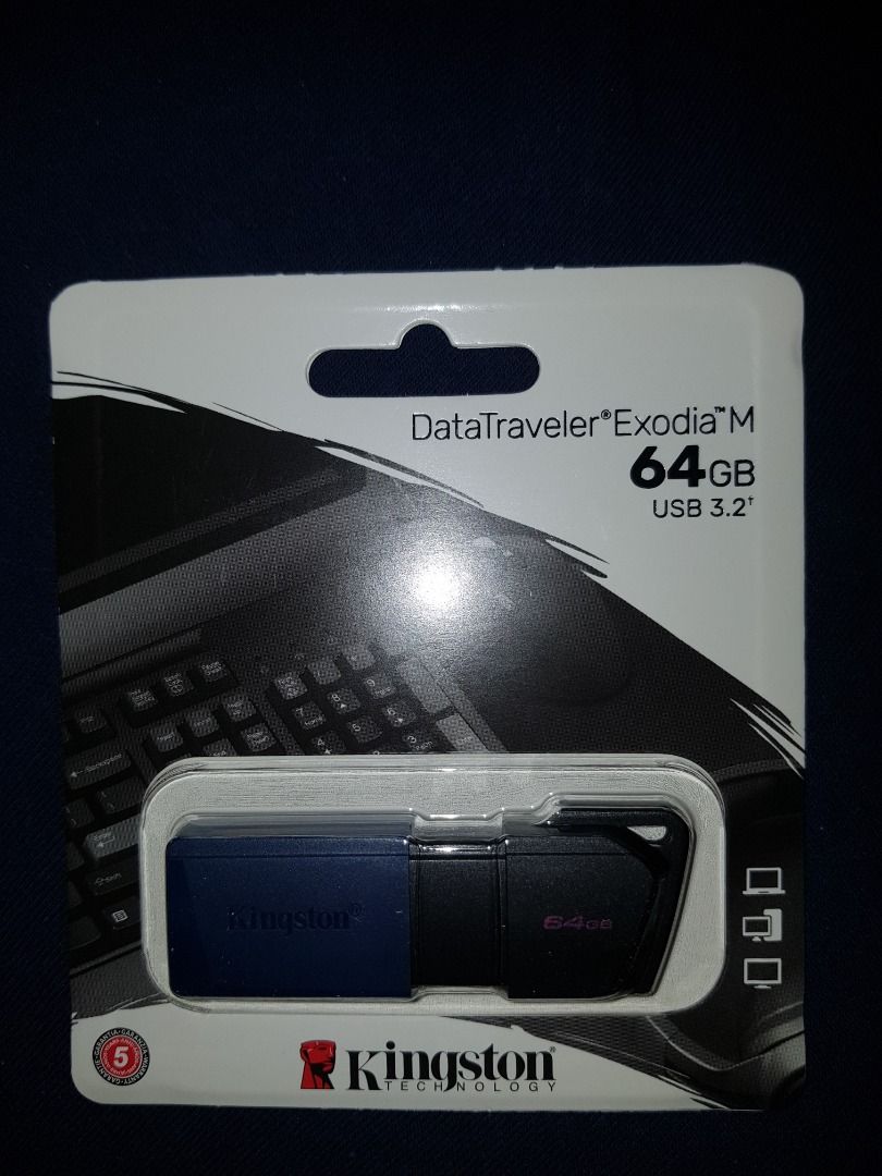 Kingston DataTraveler Exodia M 64GB, Mobile Phones & Gadgets, Mobile ...
