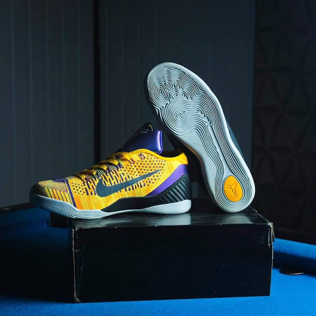 Kobe 9 Elite Lakers, Men'S Fashion, Footwear, Sneakers On Carousell