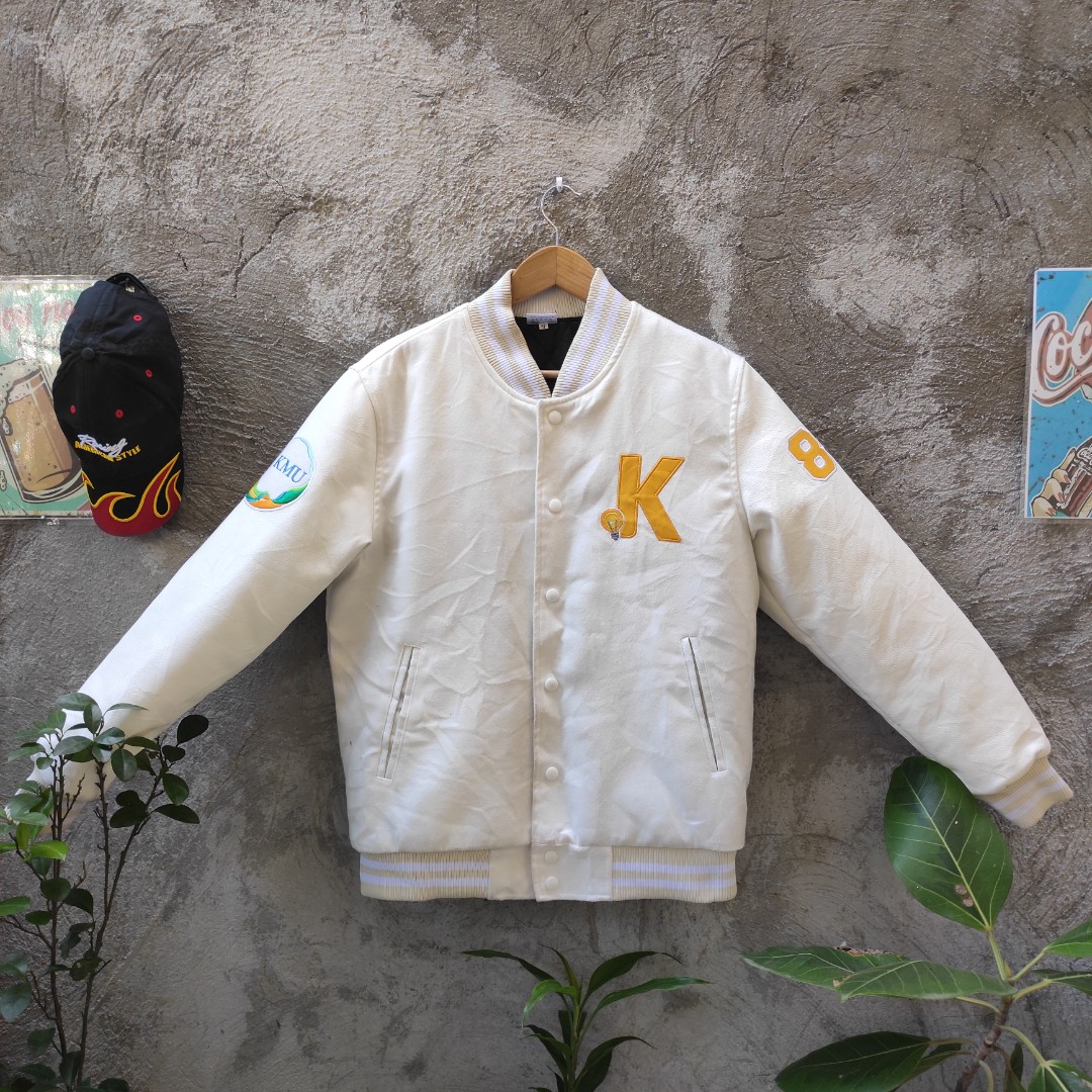 Korean letterman varsity jacket, Men's Fashion, Coats, Jackets and