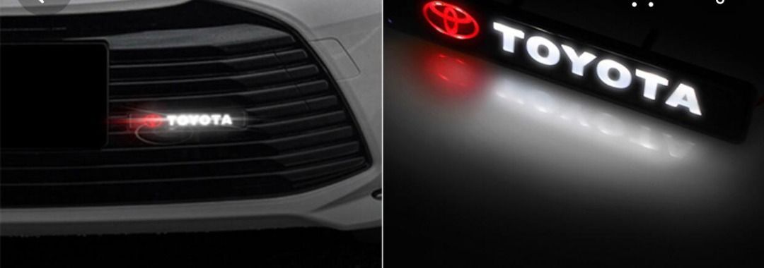 1piece 5D Car led logo lights badge sticker Rear Emblem Tail Lamp