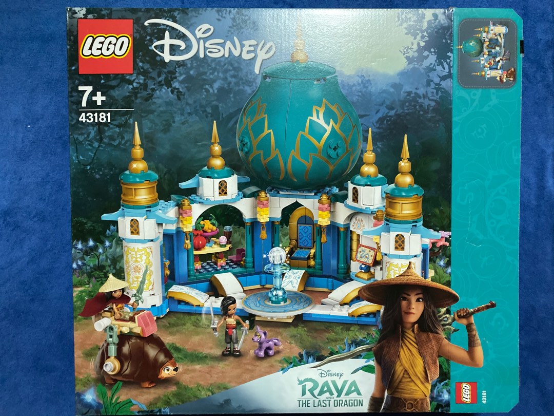 Lego 43181 Disney Princess Raya and the Heart Palace, Hobbies & Toys ...