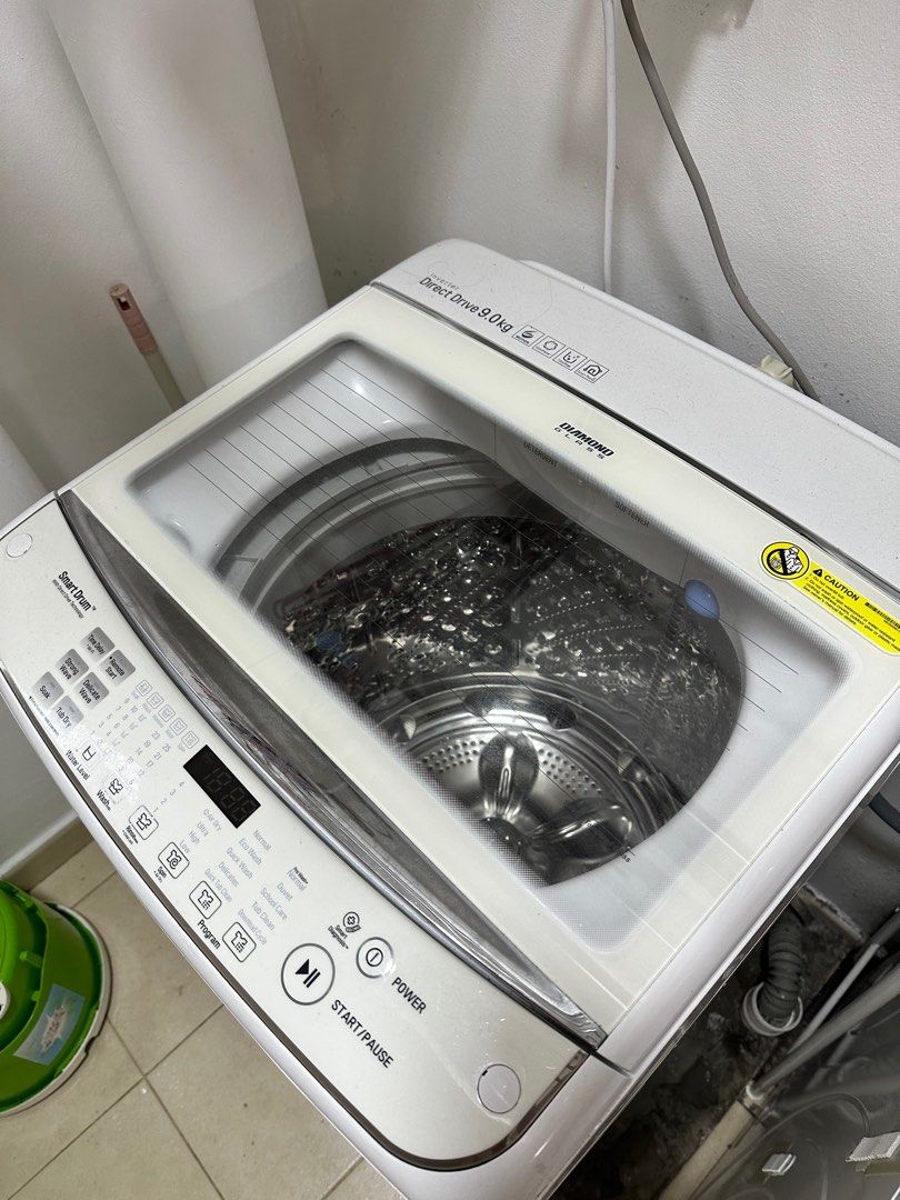 LG Direct Drive 9kg Top Load, TV & Home Appliances, Washing Machines