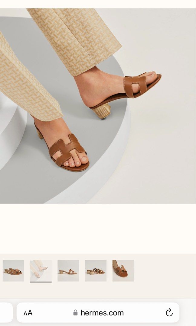 Hermes oasis top gold