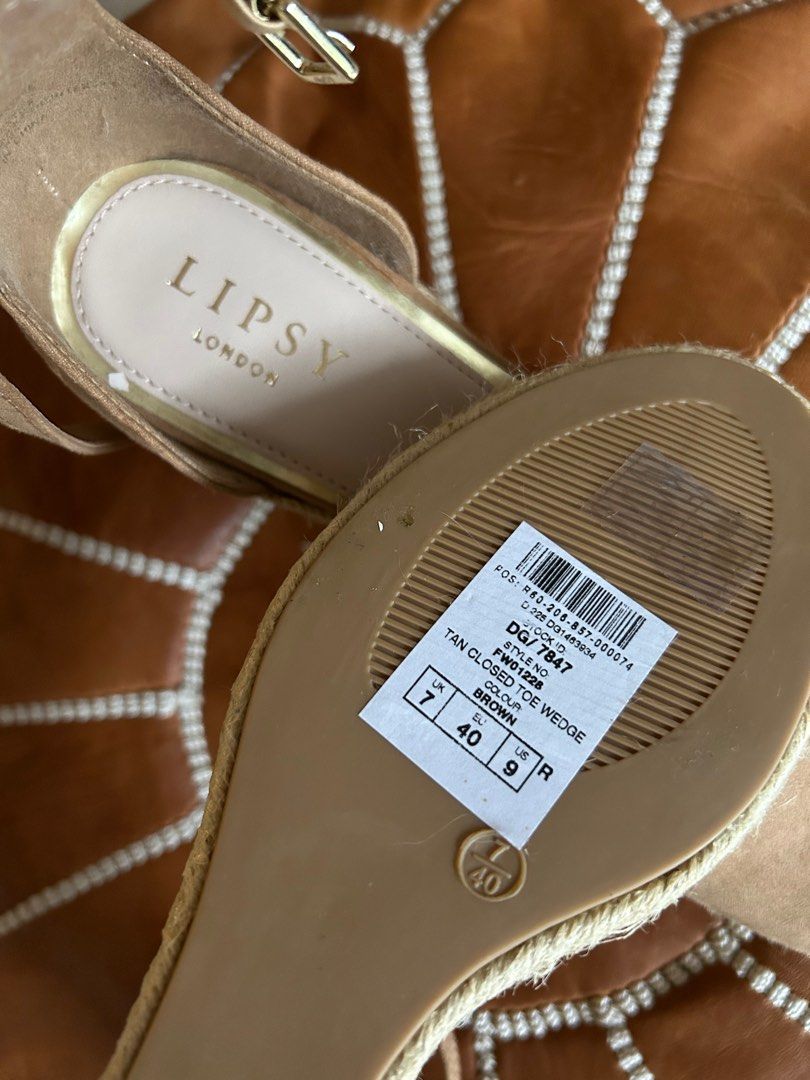 lipsy low wedges