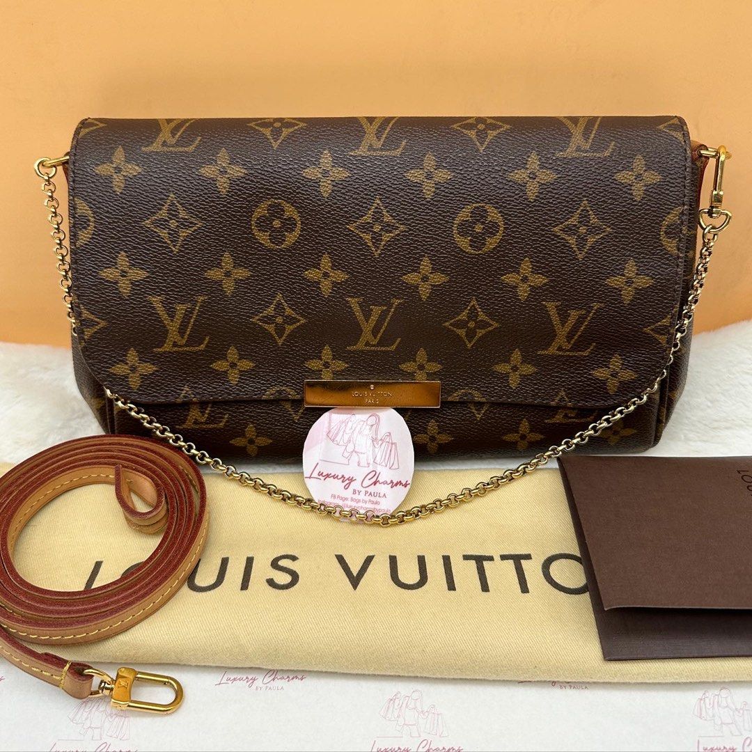 Authentic LOUIS VUITTON Favorite PM Monogram 2018, Luxury, Bags & Wallets  on Carousell