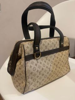 Louis Vuitton Encre Monogram Mini Lin Jeanne Bag, Luxury, Bags & Wallets on  Carousell