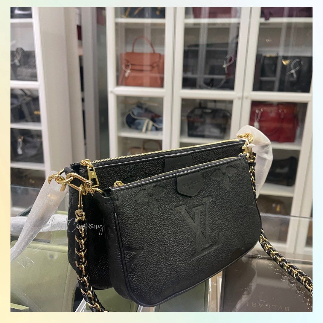 Multi pochette louis vuitton black deals
