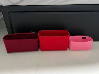 (1-25/ LV-Capucines-MM) Bag Organizer for LV Capucines MM (36cm / Old MM  size) - A set of 2