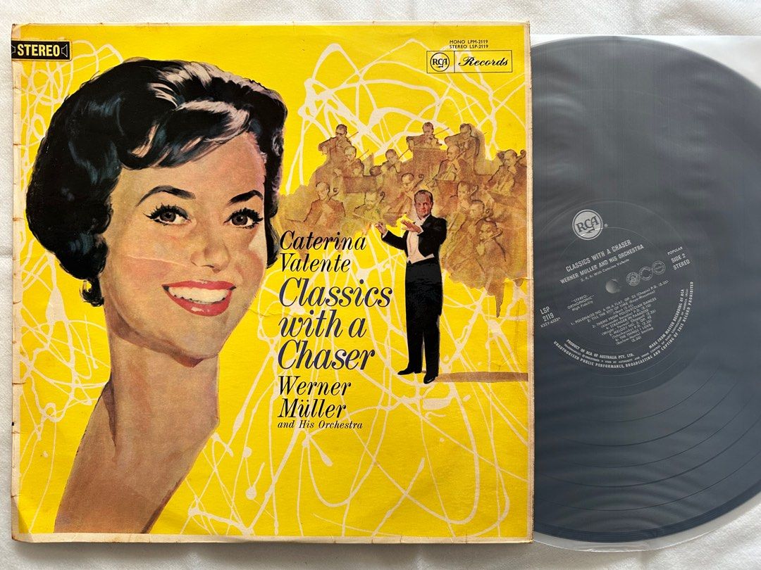 LP1989]Caterina Valente 黑膠Classics with a Chaser, 興趣及遊戲