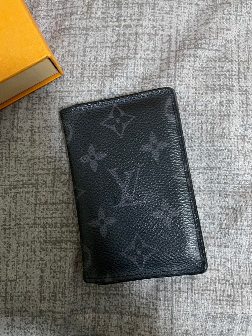 LOUIS VUITTON (LV) POCKET ORGANIZER MONOGRAM ECLIPSE (M61696), Luxury,  Accessories on Carousell