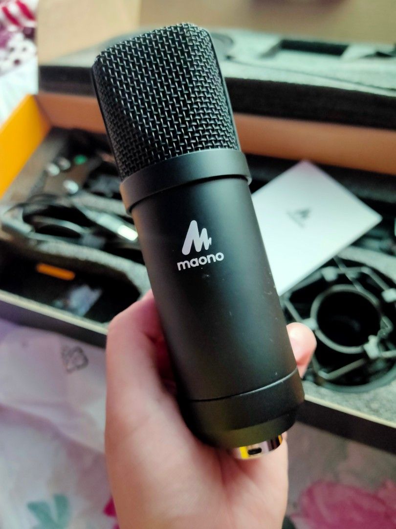 Maono Microphone, Audio, Microphones on Carousell
