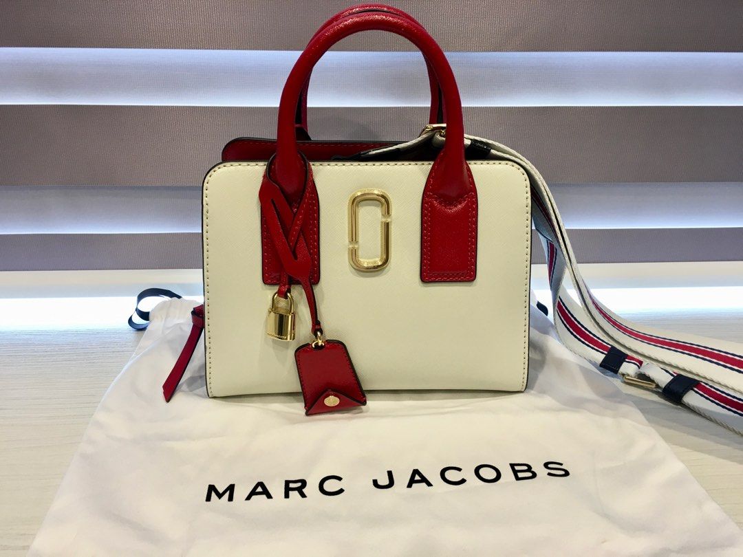 Marc Jacobs Little Big Shot MJ 防刮皮革兩用包手提包側背包肩背包斜