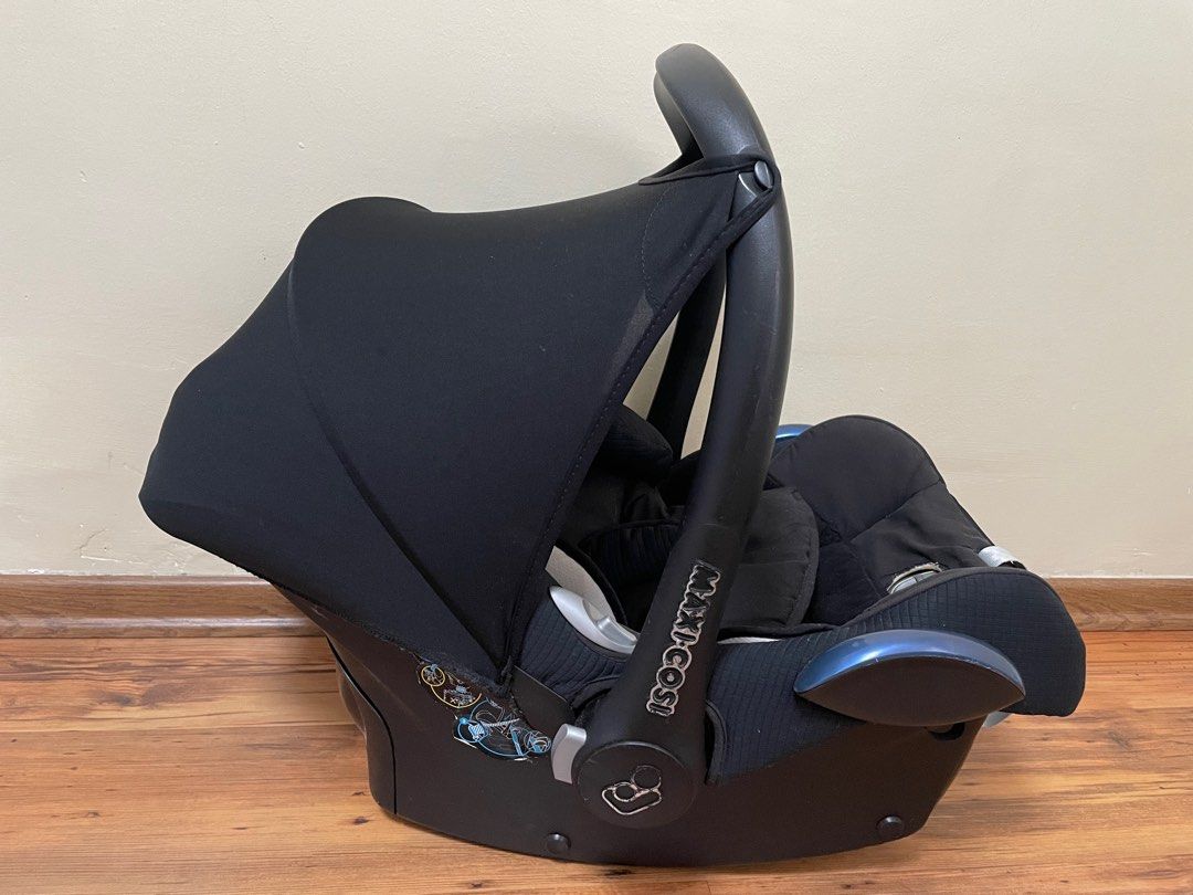 Maxi Cosi Infant Carrier Cabriofix Black Raven Babies Kids Going Out Car Seats on Carousell