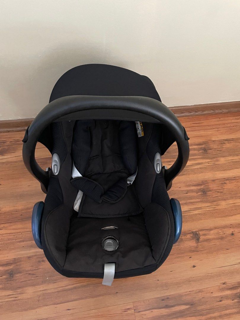 Maxi Cosi Infant Carrier Cabriofix Black Raven Babies Kids Going Out Car Seats on Carousell