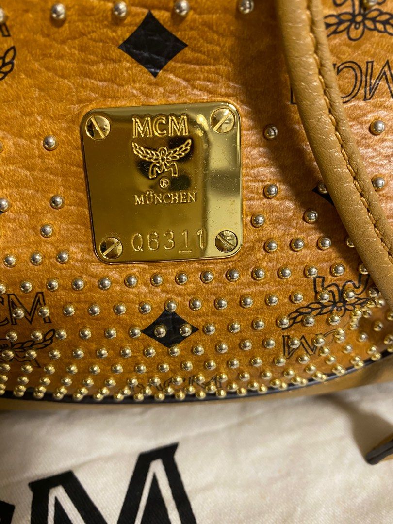 Mcm bag hotsell serial number