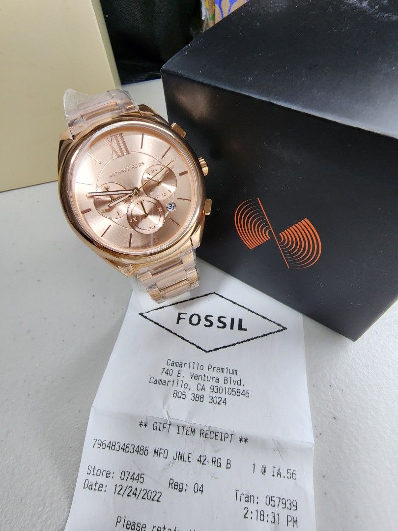 Michael Kors? Women's Janelle Chronograph Rose Gold-Tone Stainless Steel  Watch MK7108( plus sf), Women's Fashion, Watches & Accessories, Watches on  Carousell