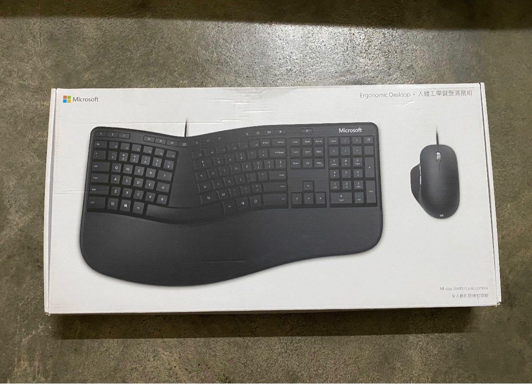 Microsoft Ergonomic Keyboard & Mouse, Computers & Tech, Parts & Accessories, Computer Keyboard