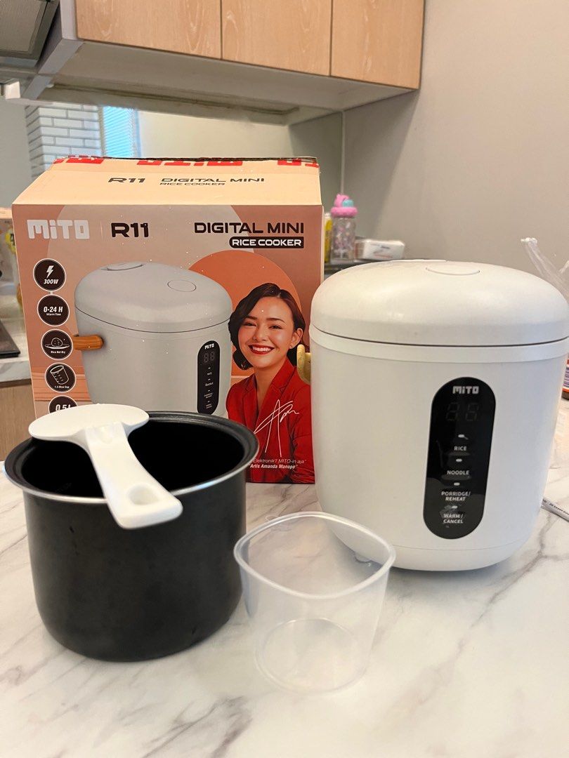 Mito Digital Mini Rice Cooker, Kitchen & Appliances di Carousell