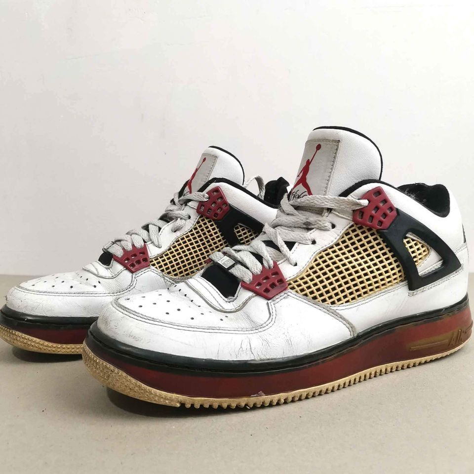 Nike Air Jordan Fusion 4 White IOF401, Men's Fashion, Footwear