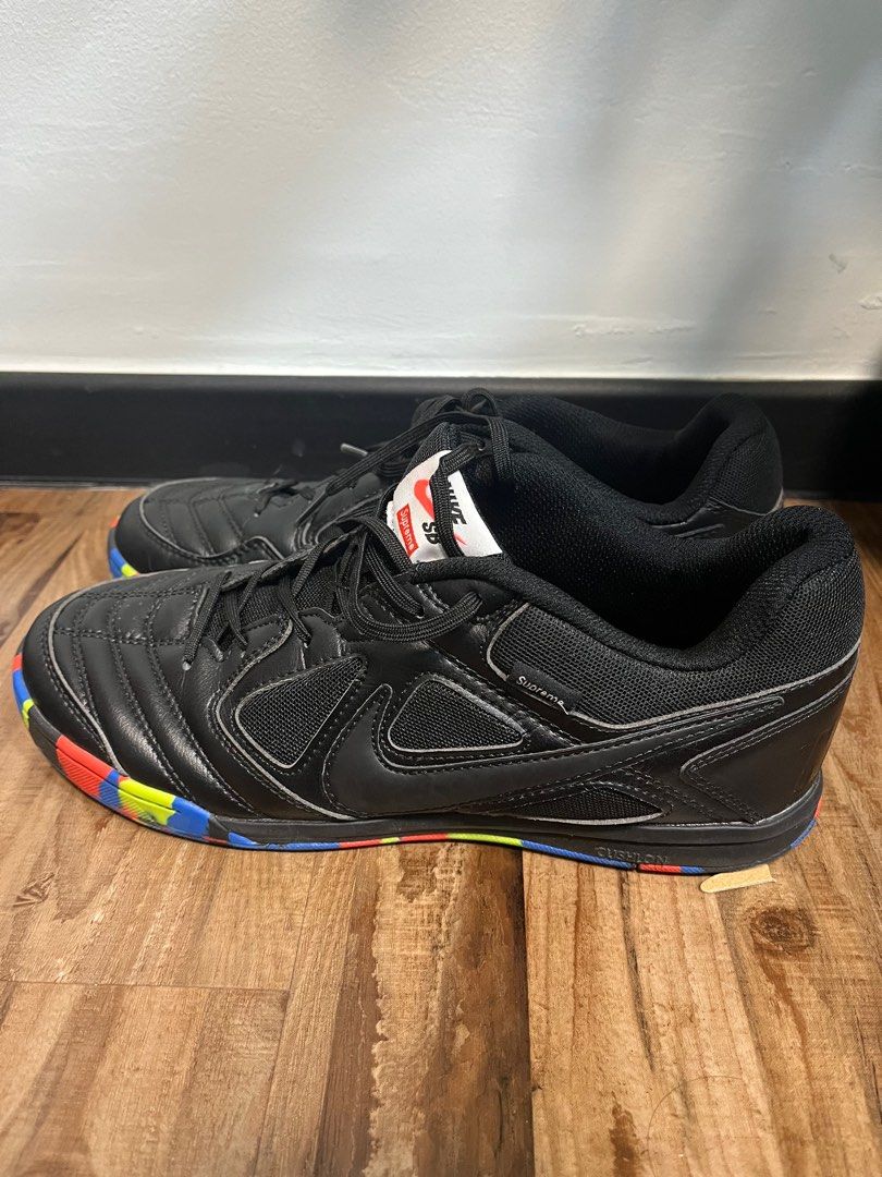 Supreme x Nike SB Gato IC Futsal Football Soccer Cleats Shoes, Men's Fashion, Footwear, Sneakers on Carousell