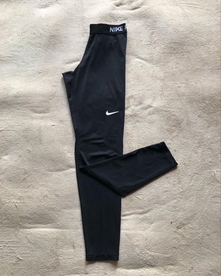 Nike Pro Compression Tights, Women's Fashion, Activewear on Carousell