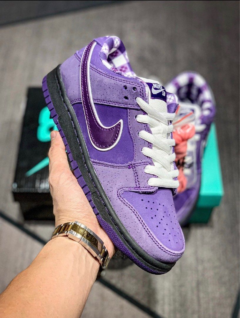 2.2 SALE nike sb dunk low purple lobster