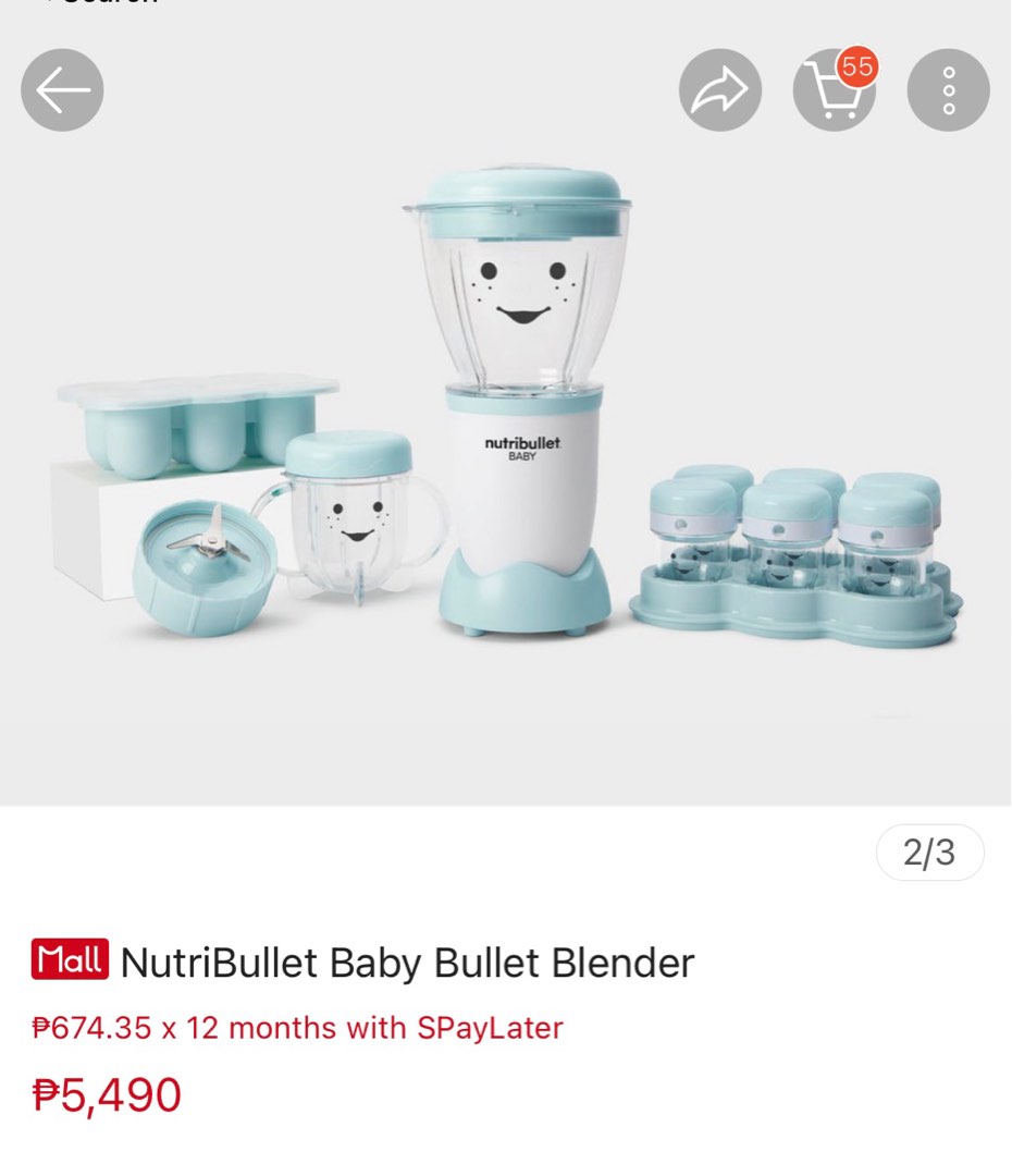Nutribullet Baby Bullet Blender, Babies & Kids, Nursing & Feeding