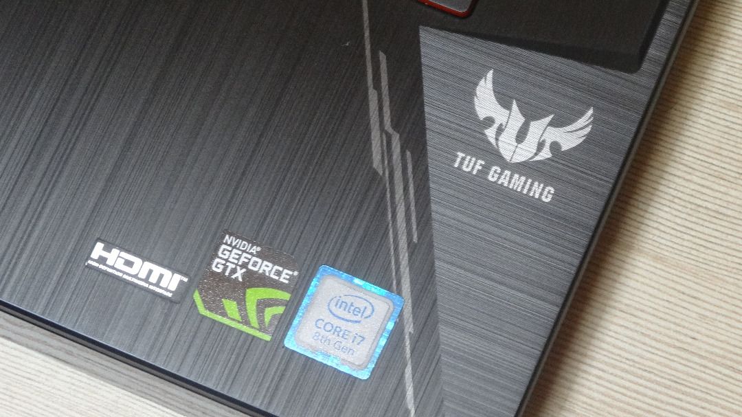 Nvidia 1050Ti 4GB Vram Asus Tuf FX505 i7-8750H Ram 16GB SSD 240GB ...