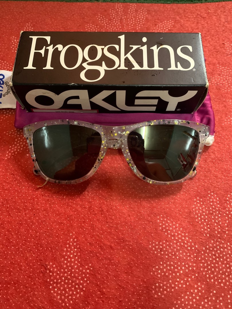 Oakley splatter frogskin sale