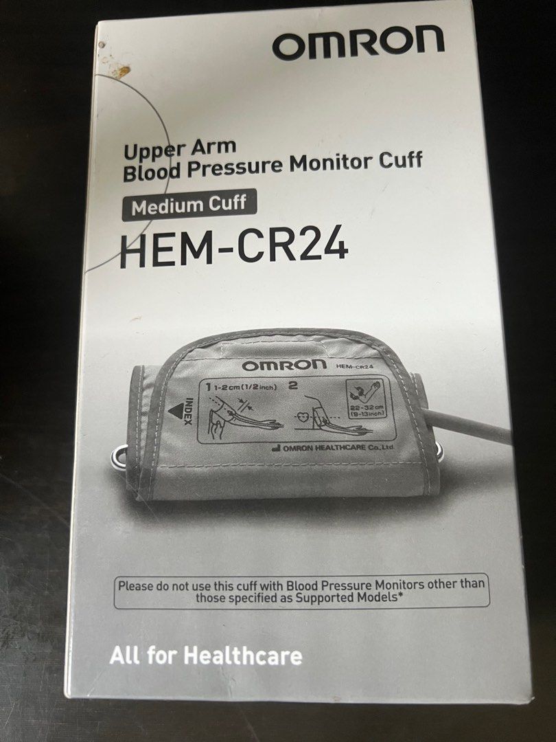Omron HEM-CR24 Upper arm blood pressure monitor cuff., Health ...