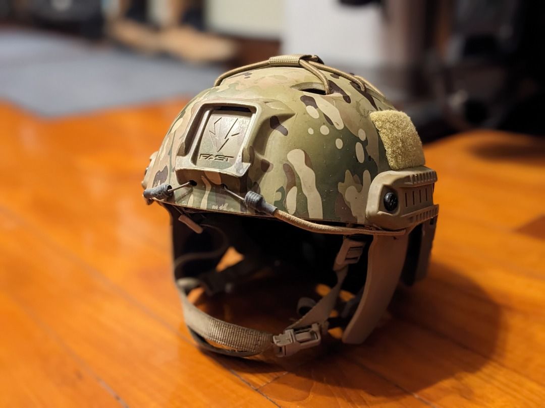 Ops core fast bump helmet multicam wargame airsoft, 運動產品, 其他