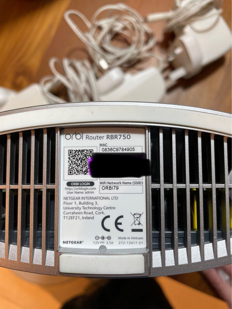 Orbi RBR750 Wifi 6 router and 2 RBS750 satellites, 電腦＆科技, 電腦周邊及配件, Wifi