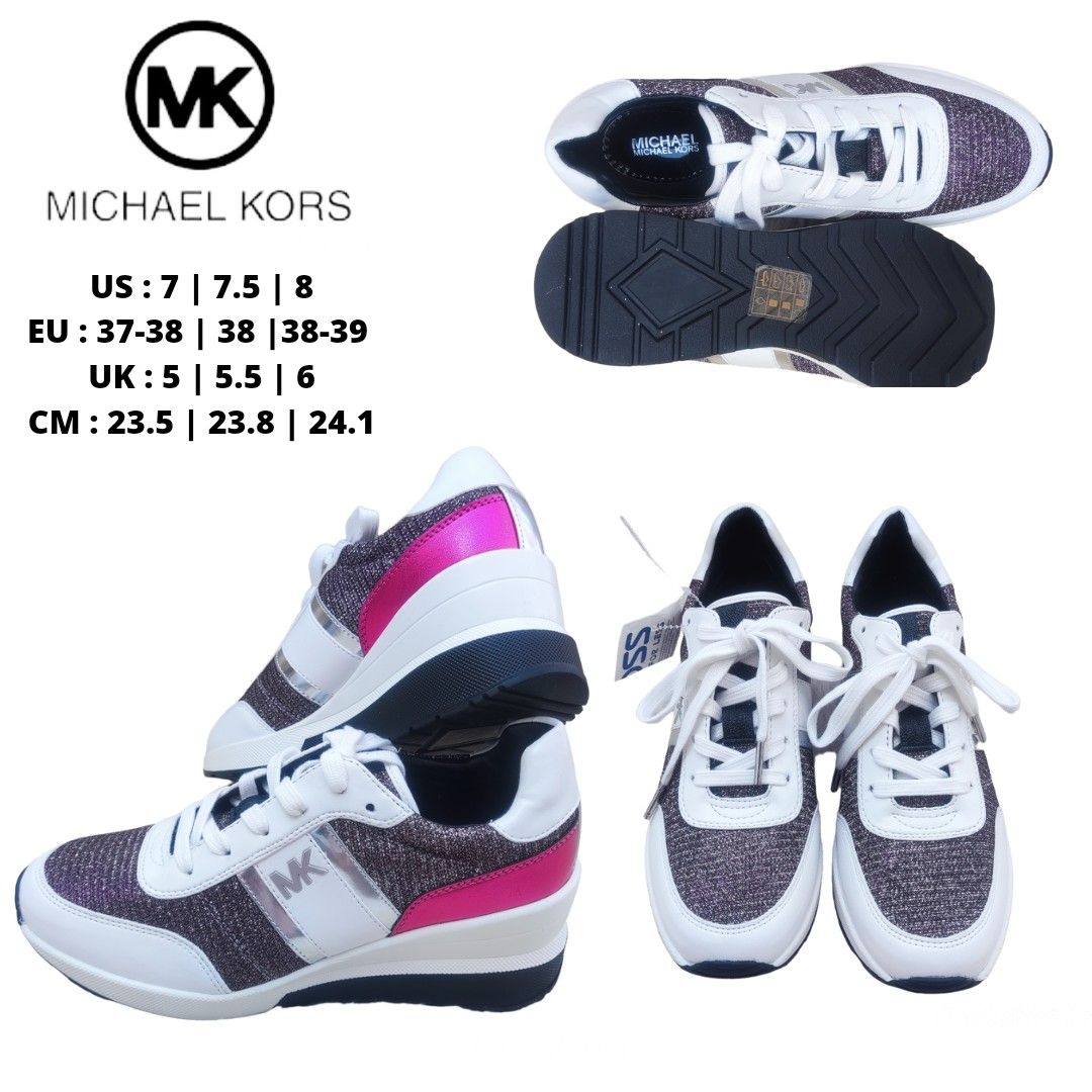 ??Original Michael kors Shoes Size 7, , 8 bought in USA??, Women's  Fashion, Footwear, Sneakers on Carousell