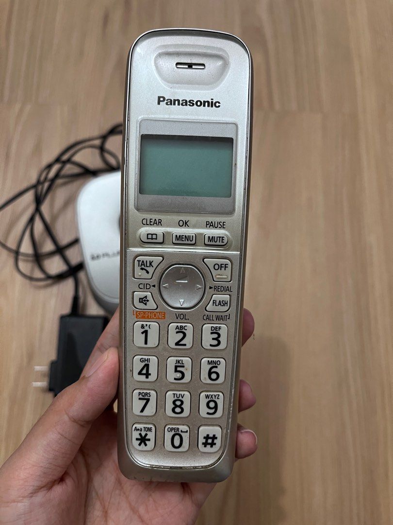 Panasonic wireless telephone/Headset speaker phone, Audio, Headphones