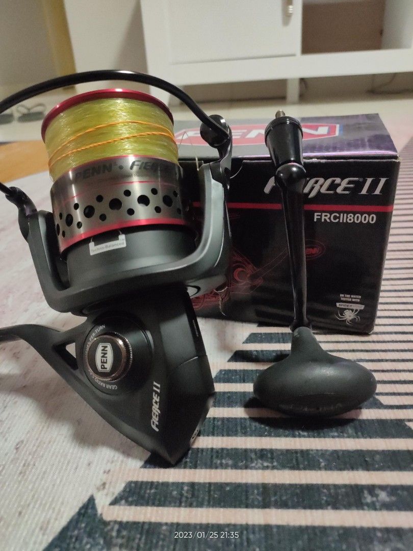 PENN FIERCE II (FRCII8000), Sports Equipment, Fishing on Carousell