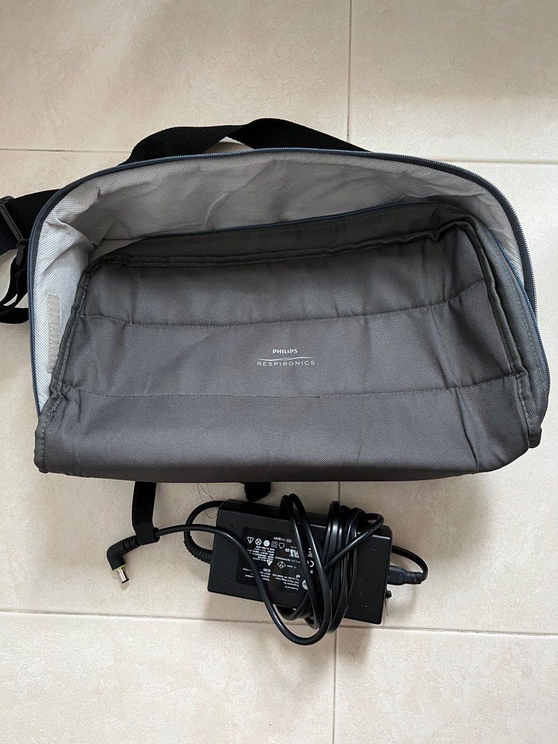 Philips CPAP bag & charger, Everything Else on Carousell