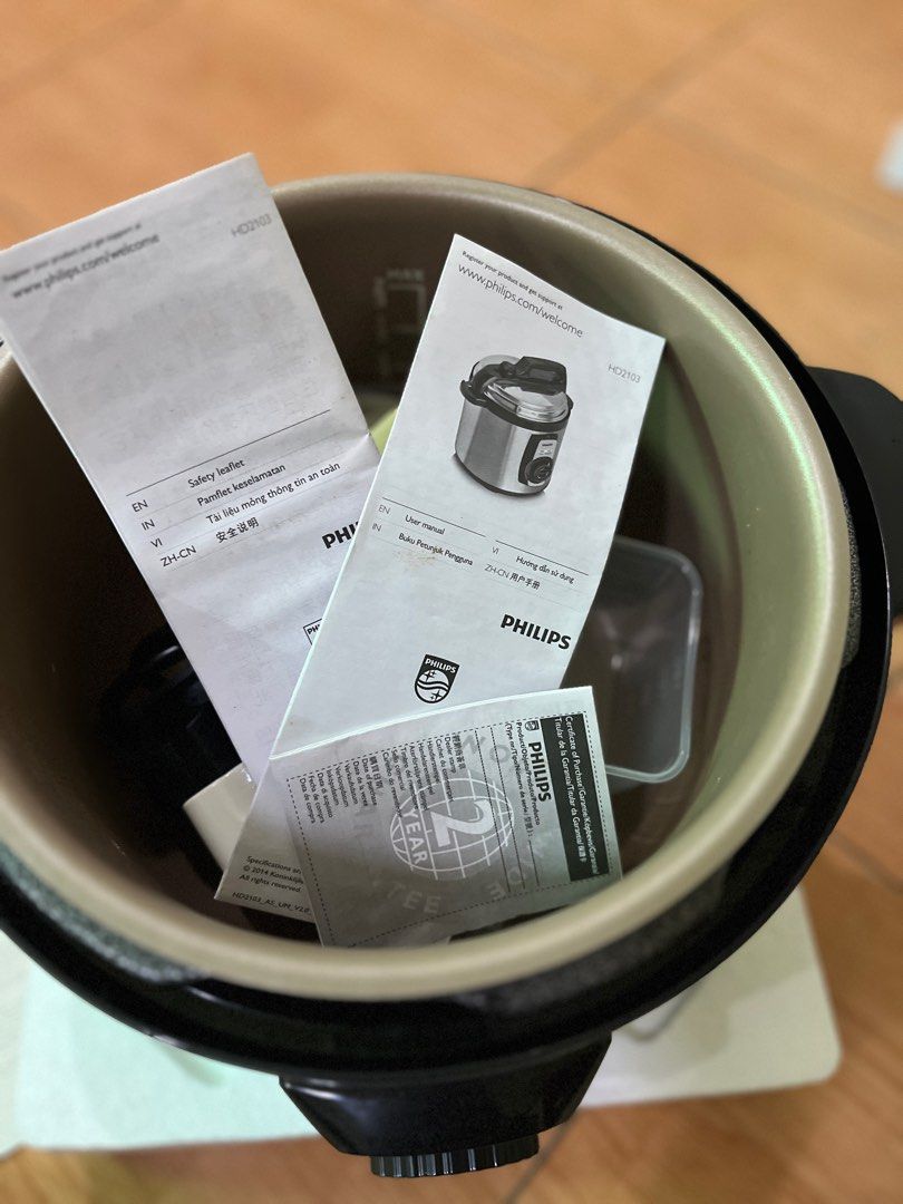 Philips Electric Pressure Cooker, TV & Home Appliances, Kitchen