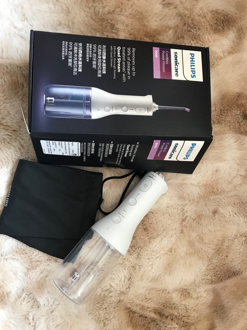 Philips sonicare cordless power flosser hx3806, 美容＆化妝品, 健康及美容 口腔護理