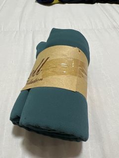Plain Chiffon shawl TEAL