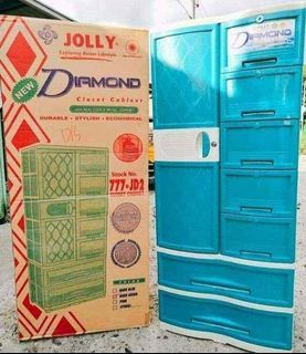 Plastic cabinet with drawer