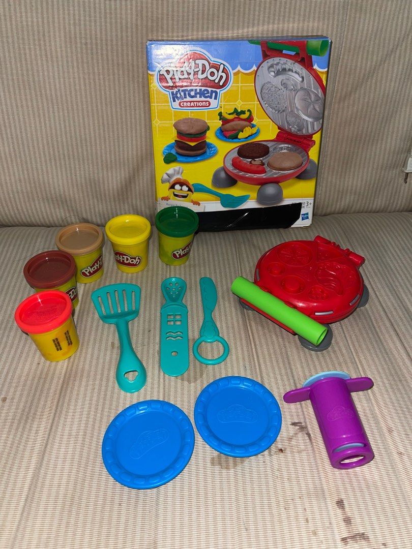 Play doh kitchen creations top burger