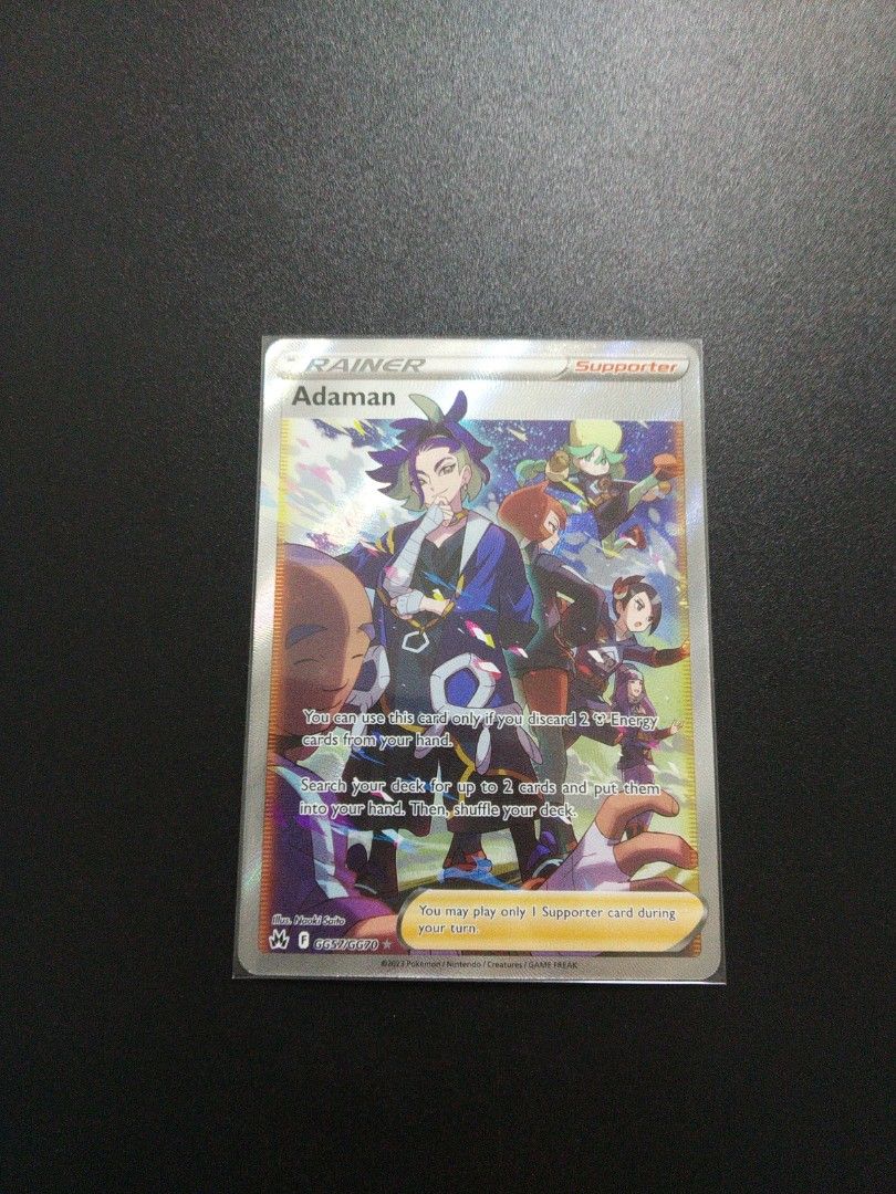 adaman pokemon card Adaman 181/189 - Extended Artwork PSA Case