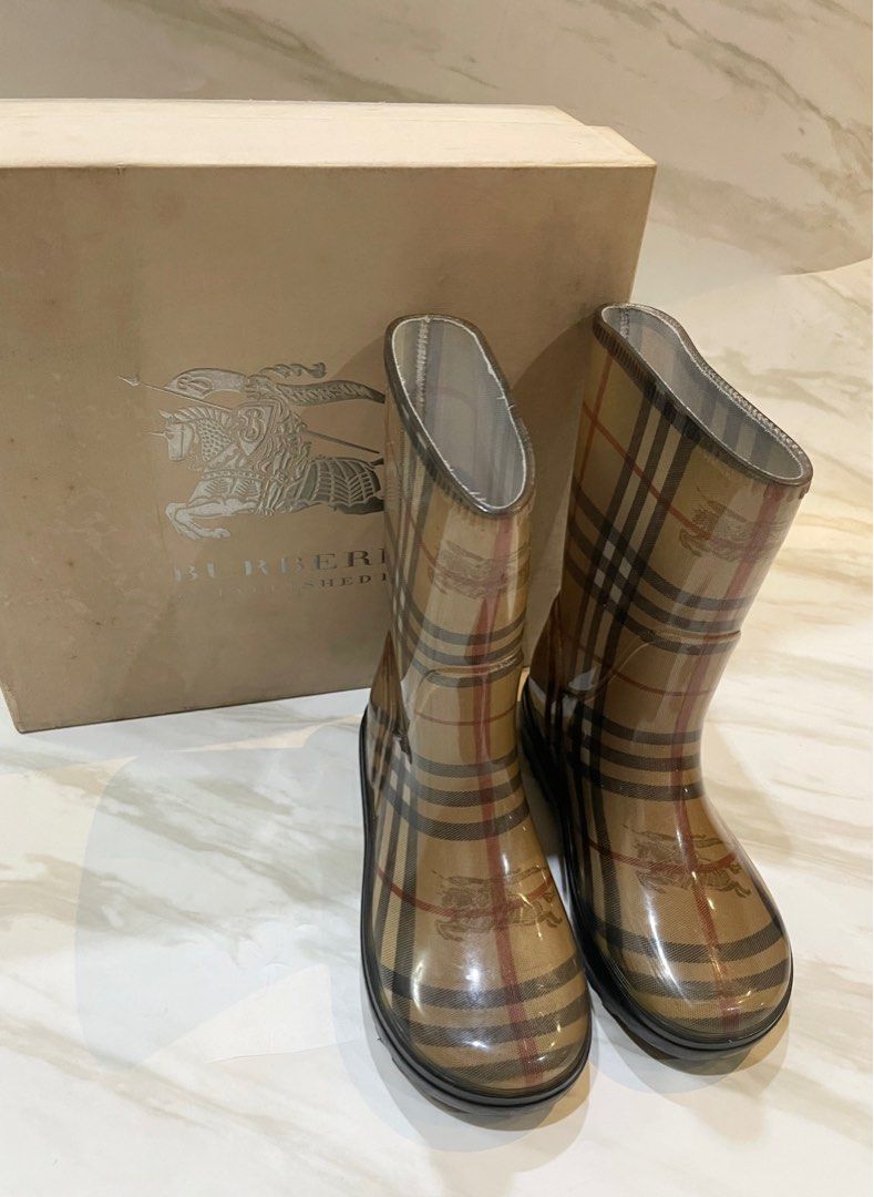 Burberry rain cheap boots kids