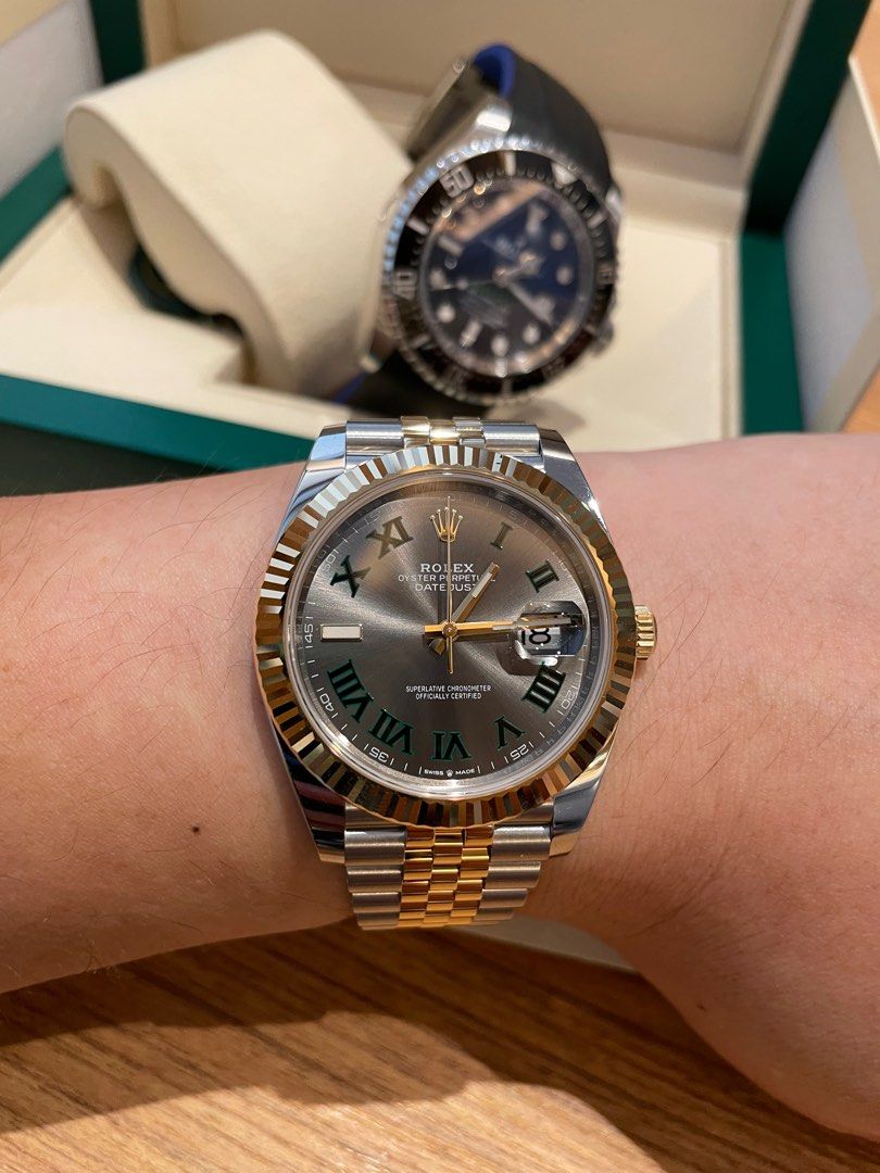 Rolex wimbledon 2 clearance tone