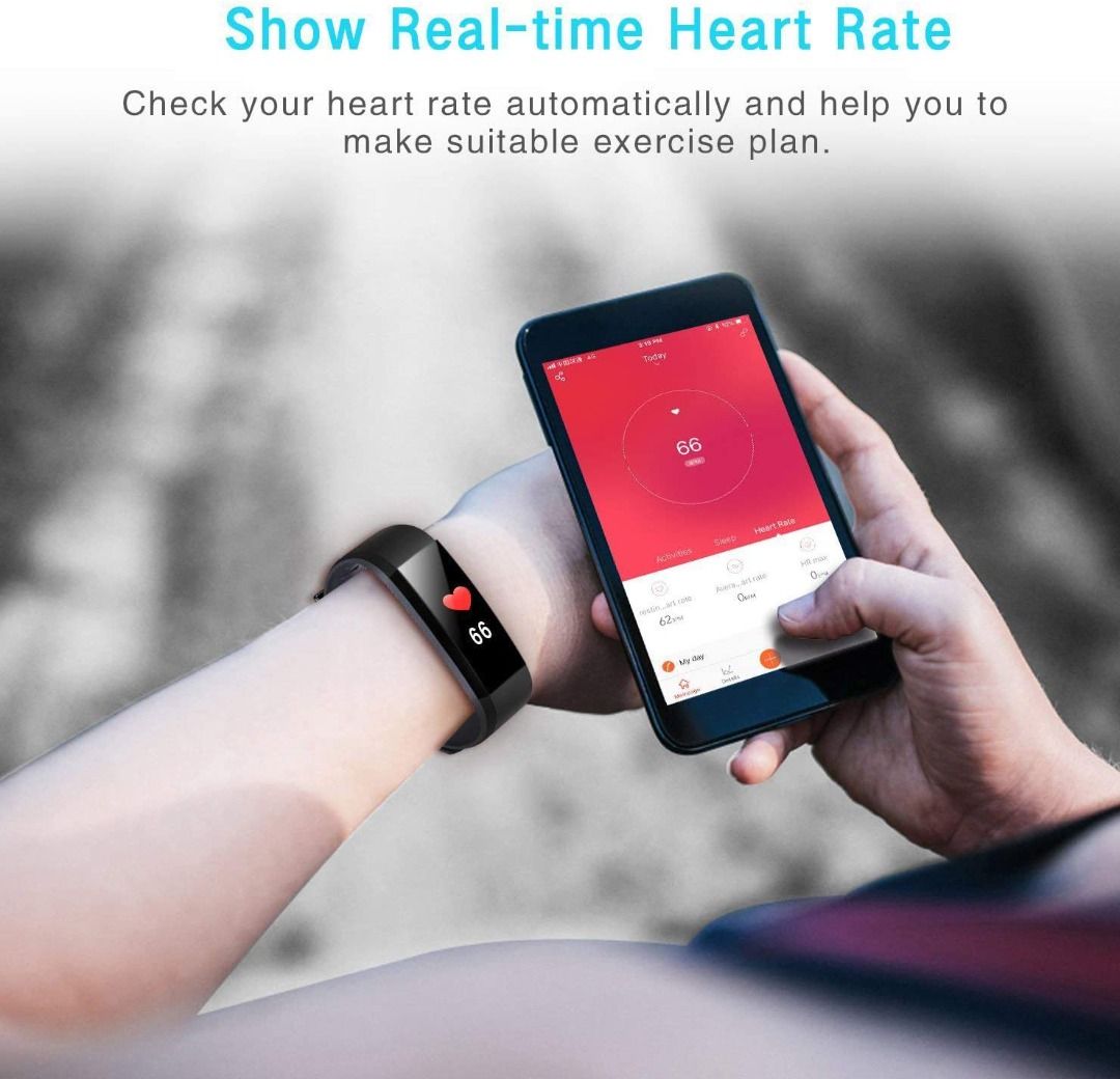 Pro Fit VIP VeryFitPro Fitness Tracker Color Activity Tracker IP67