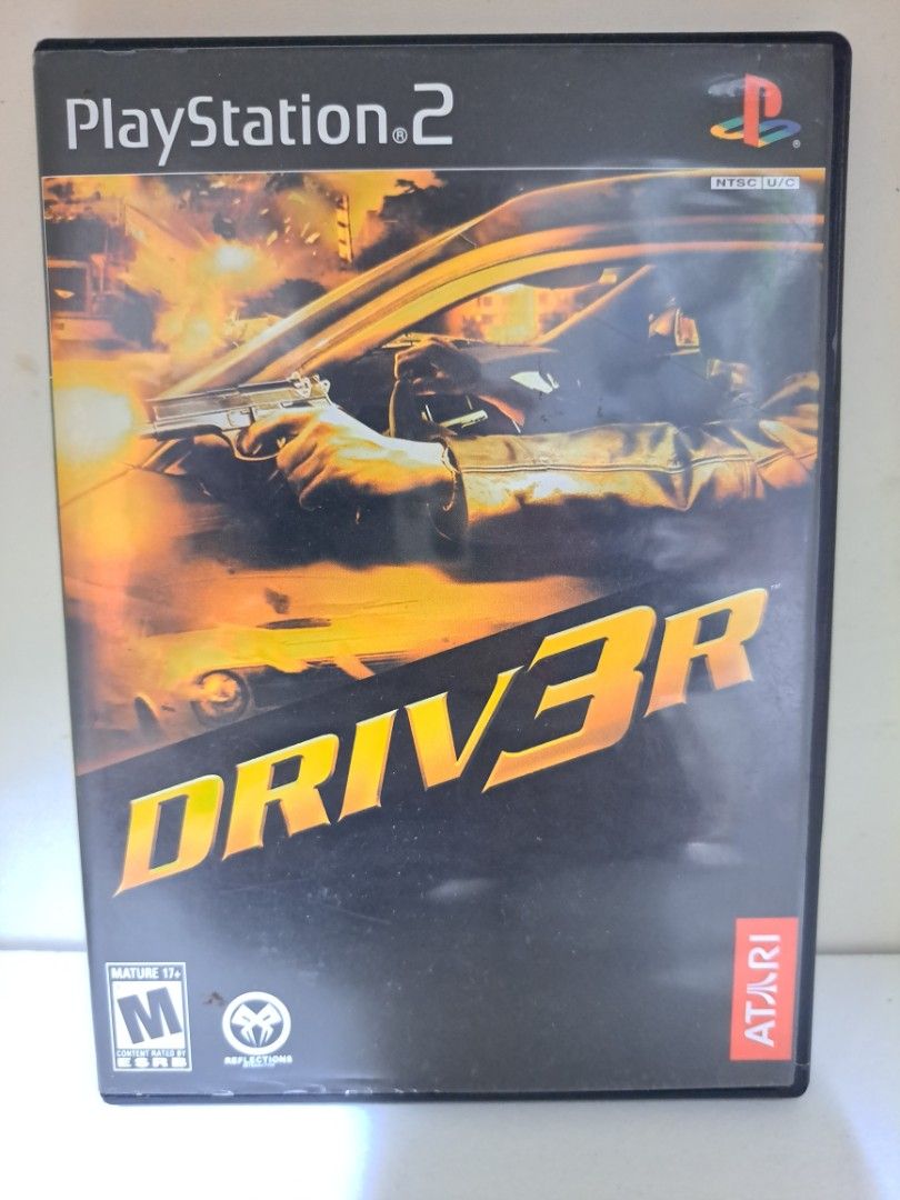 Ps2 games Driver 3, Video Gaming, Video Games, PlayStation on