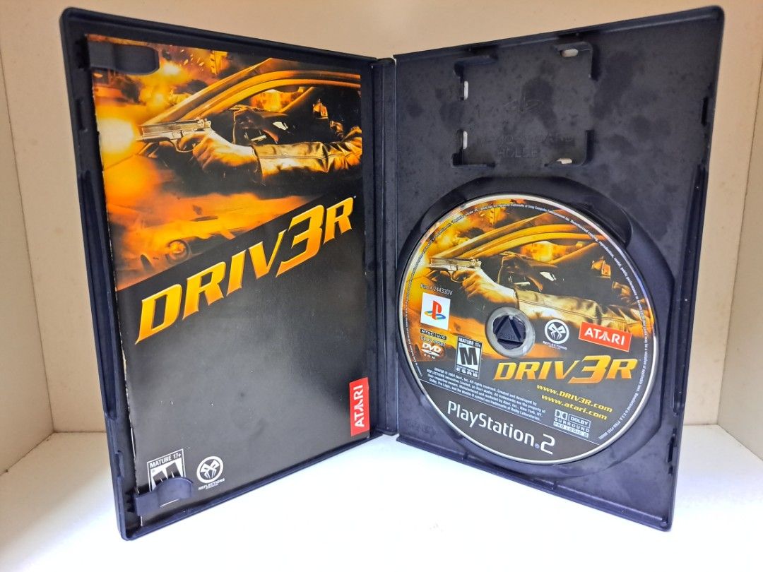 Ps2 games Driver 3, Video Gaming, Video Games, PlayStation on