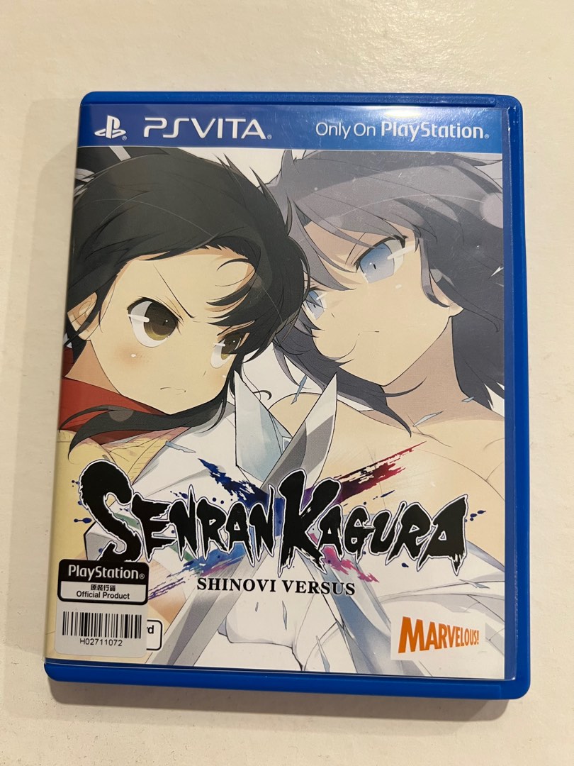 PS VITA Senran Kagura Shinovi Versus, Video Gaming, Video Games
